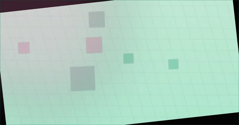 Illustration of a player planning a move in a strategy card game
